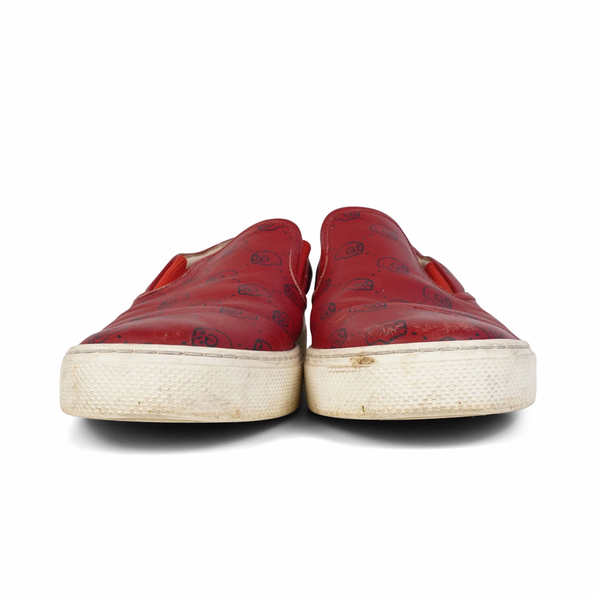 Embroidered Slip Ons Gucci 'Ghost' Slip-On Sneakers - Men's 9.5