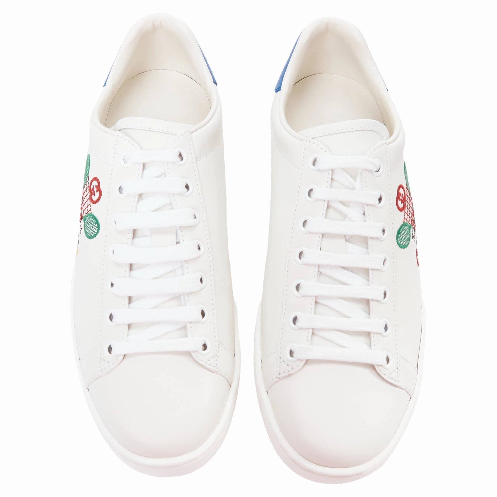 Tennis Shoes Series Gucci Ace Tennis Embroidered Logo Low Top Sneakers