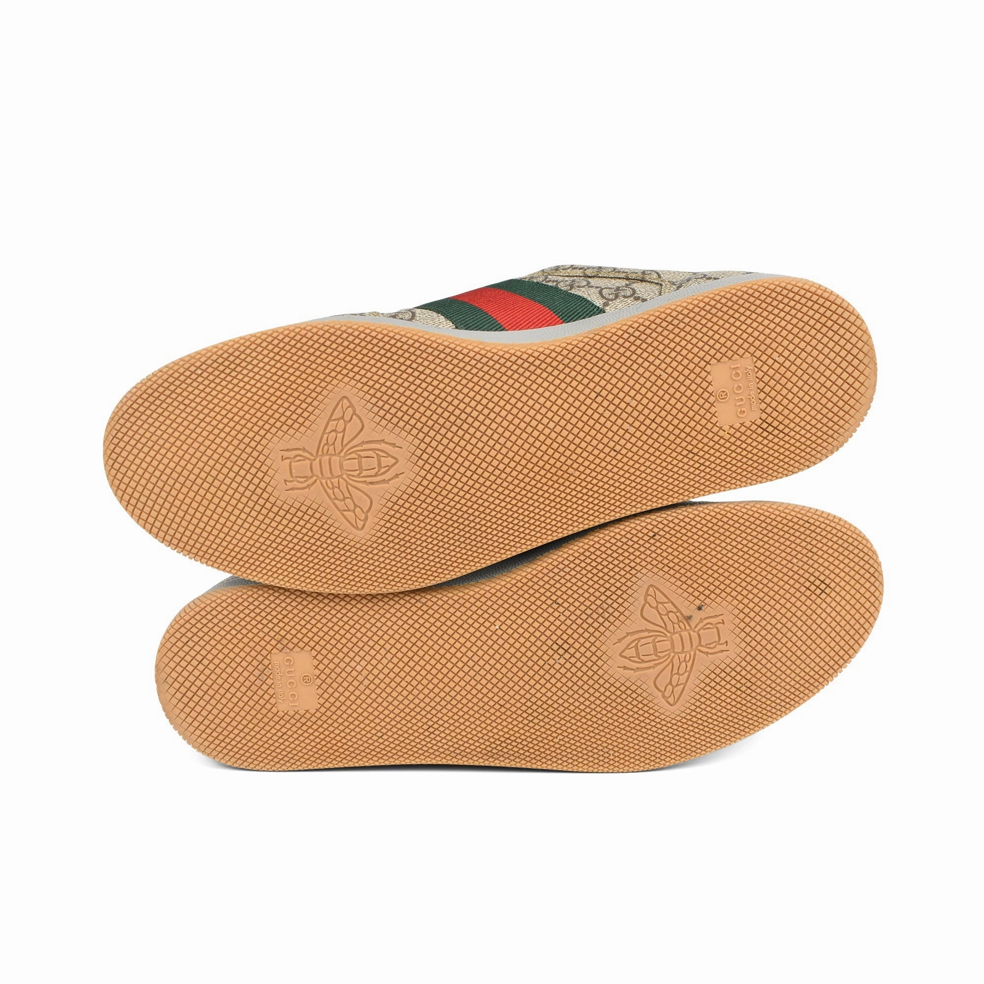 Plantar Fasciitis Casual Shoes Gucci Logo Monogram Sneakers - Men's 9.5