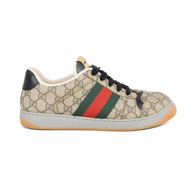 Casual Spd Clipless Shoes Gucci Logo Monogram Sneakers - Men's 9.5