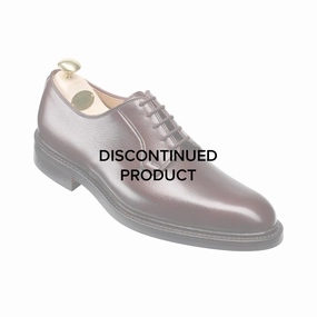 Santoni Lace Up Shoes Lamont 2 Dark Brown Pebble Grain