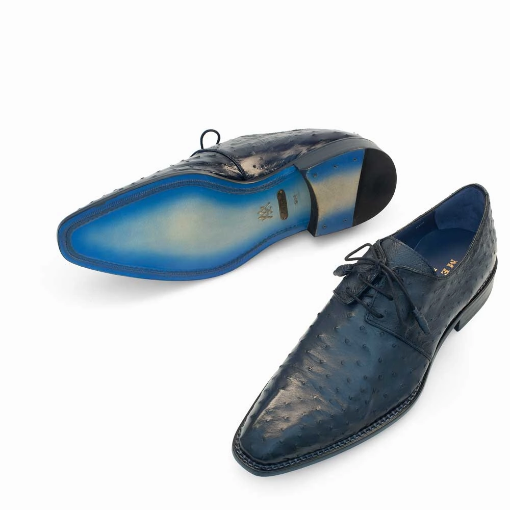 Suede Lace Up Shoes Tillson Ostrich Derby