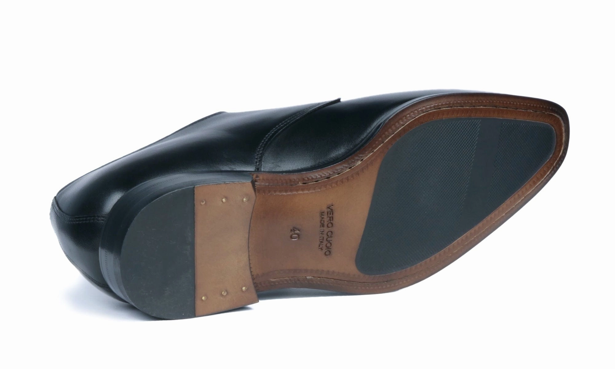 Brooklyn Single Monk Black Utah Brogue