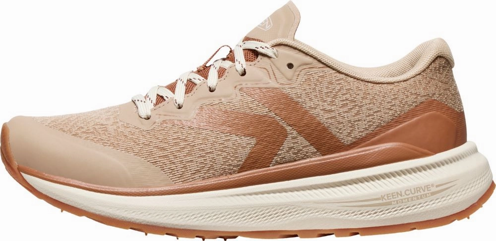 Best Low Hiking Shoes 'Keen Outdoor' Women's WK500 Walking Shoe - Chipmunk / Cornstalk