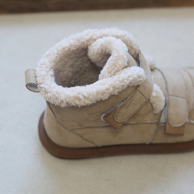 Women Retro Suede Casual Flat Snow Boots Ugg Adirondack Ii Snow Boot