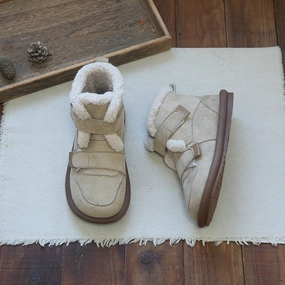 Crocs Adult Stomp Puff Snow Boot Women Retro Suede Casual Flat Snow Boots