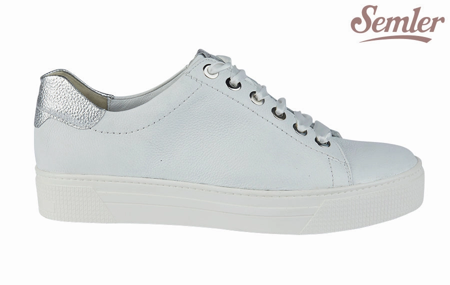 Sem Dove White Designer Mary Janes Shoes