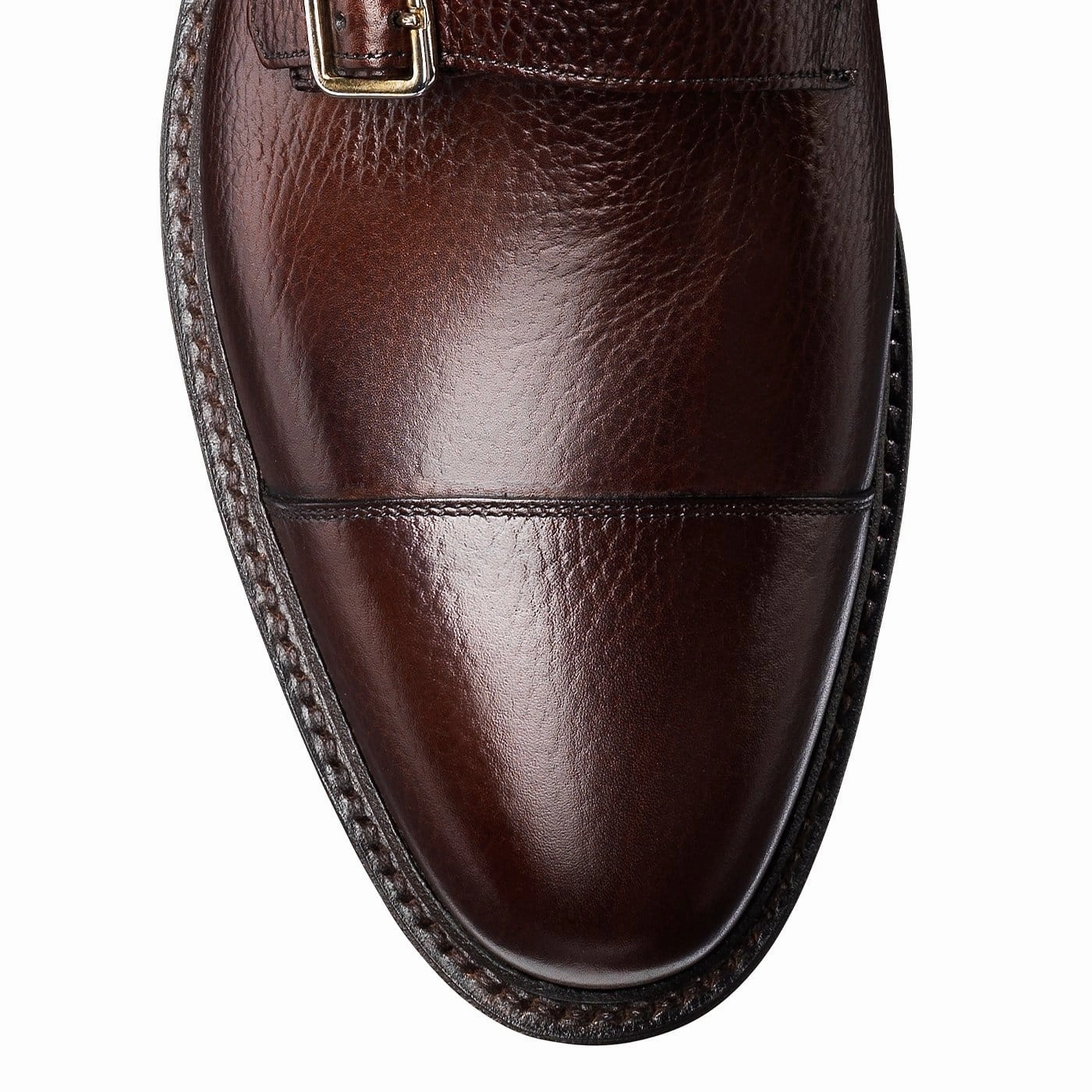 Harrogate Dark Brown Country Calf Grain Loake Bedale Brogue Boots