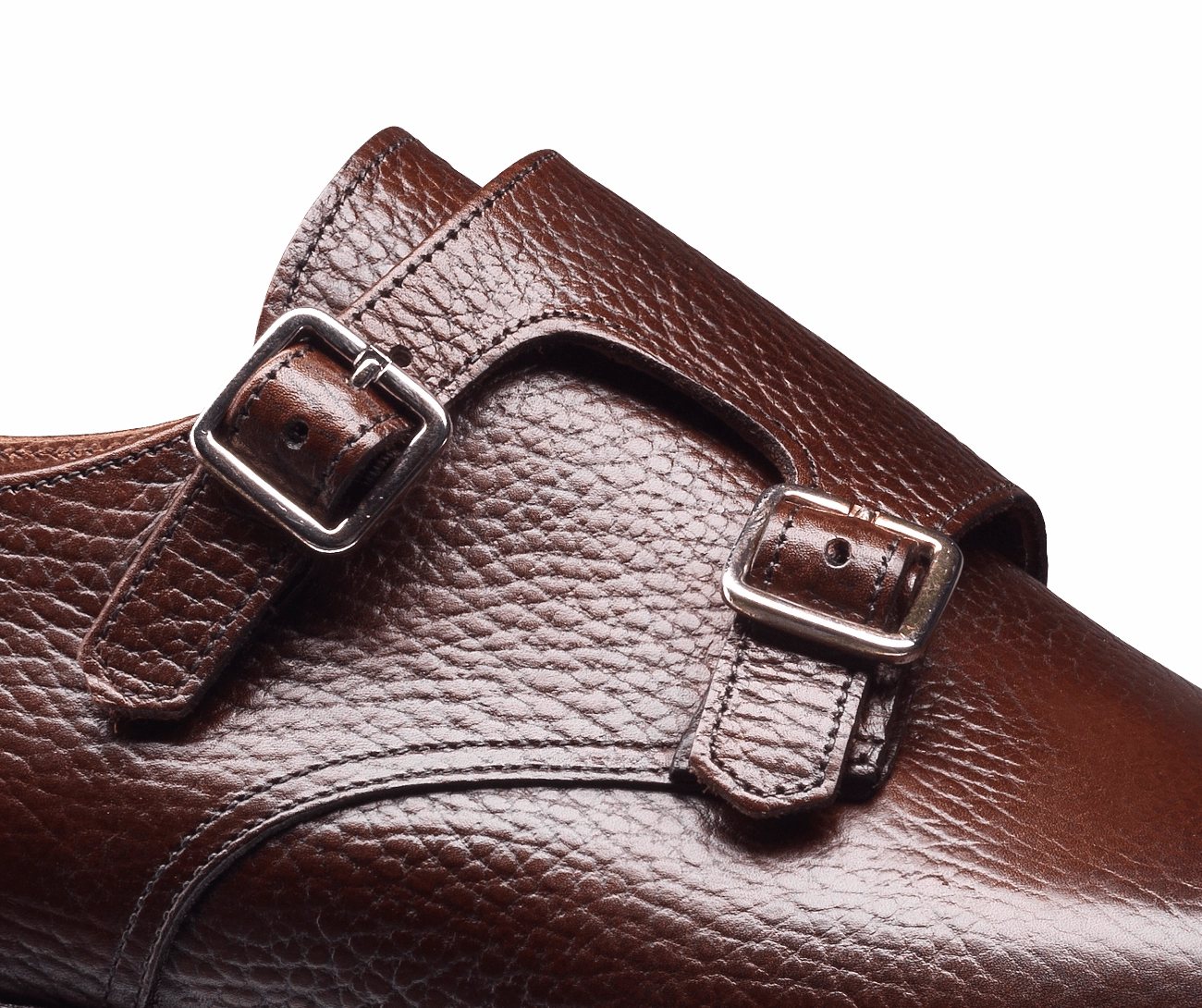 Brogues With Tassels Harrogate Dark Brown Country Calf Grain