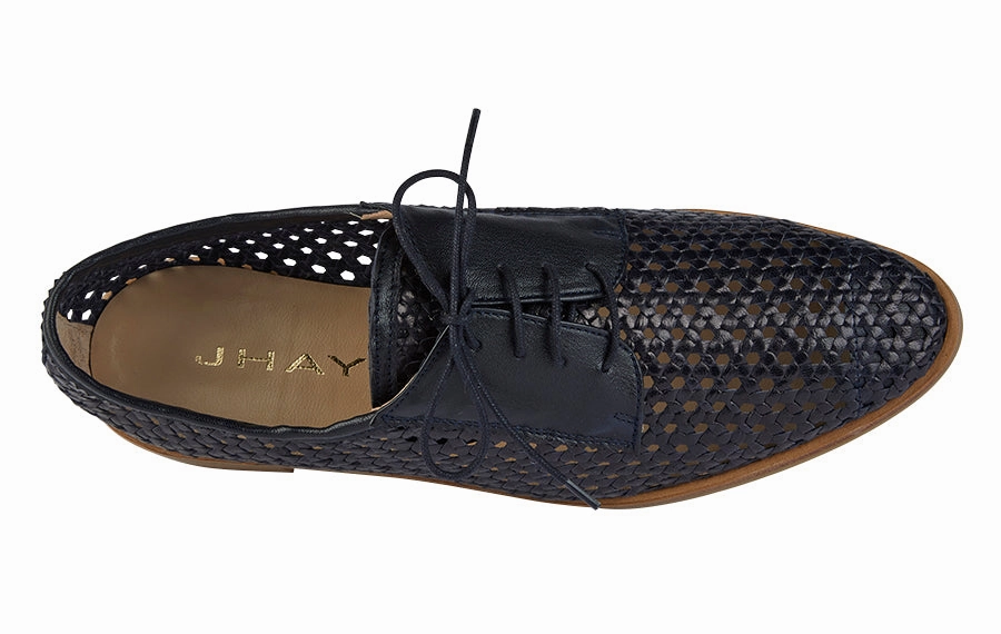 Difference Oxford Brogue Hay Mason Navy