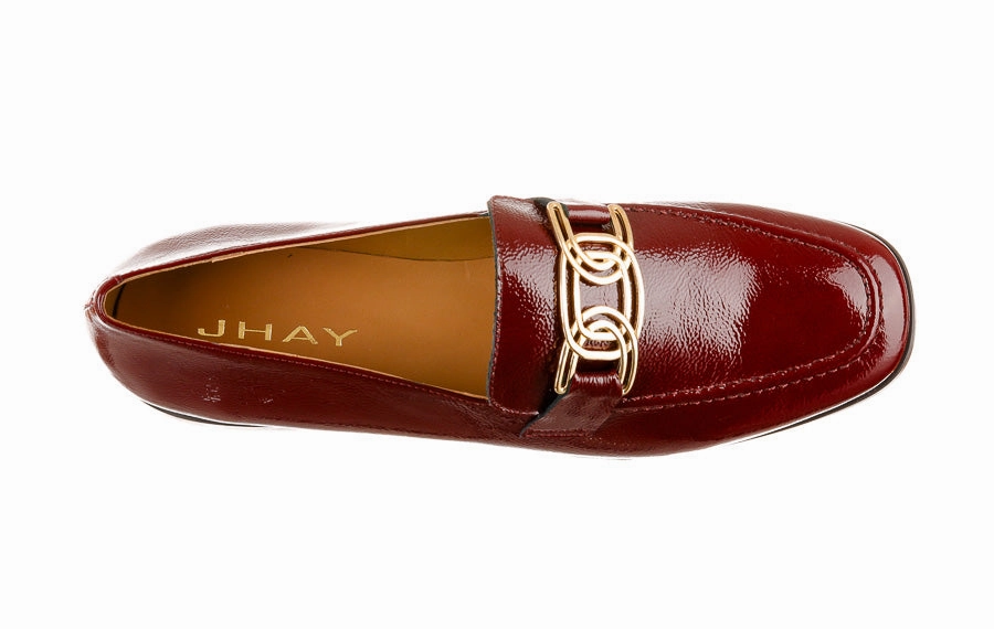 Size 14 Penny Loafers Hay Nova Burgundy