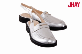 Hay Witty Silver Brogues Food