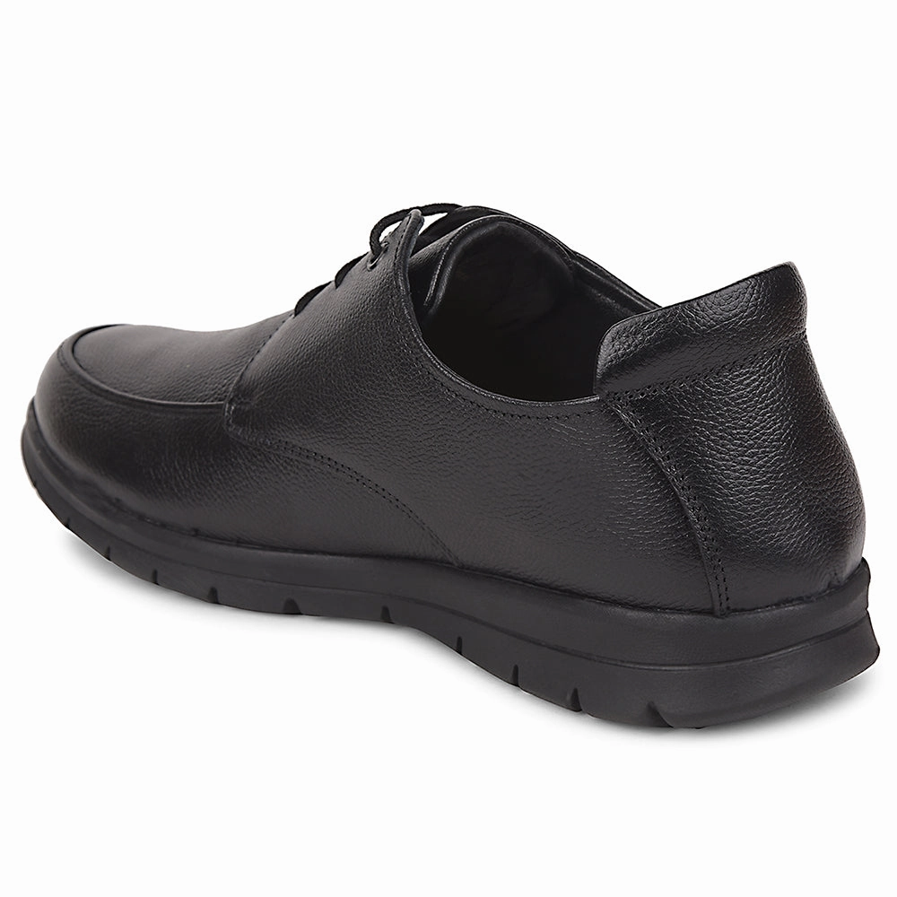 Healers Black Formal Lacing Derby Shoes For Men J757-15 By Liberty Fila Lace Up Shoes