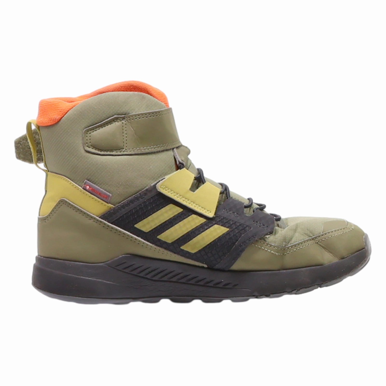 ADIDAS Hiking Boots Green Synthetic Womens UK 5.5 Hiking Shoes Payless