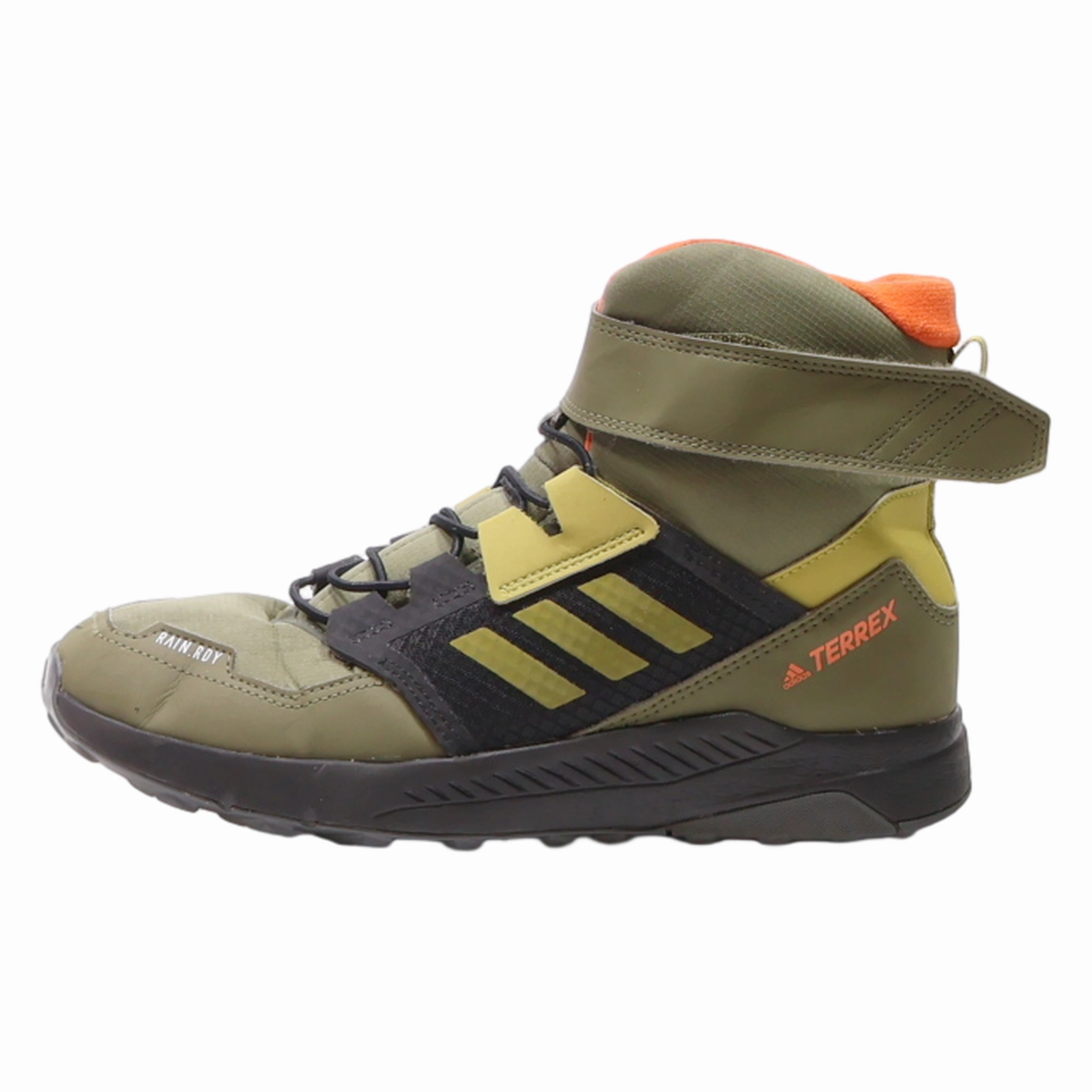 ADIDAS Hiking Boots Green Synthetic Womens UK 5.5 Best Comfortable Hiking Shoes