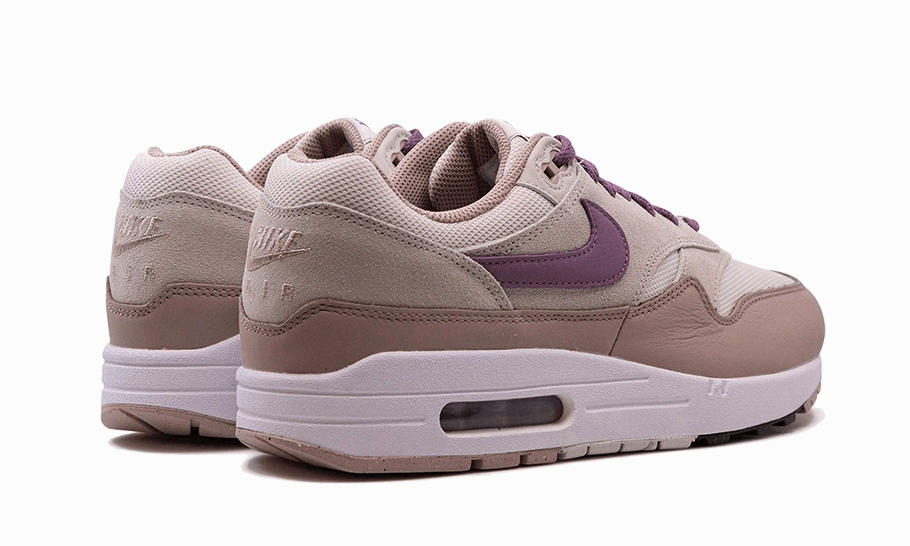 Nike Air Max 1 SC Light Bone Violet Dust Floral Nike Tennis Shoes