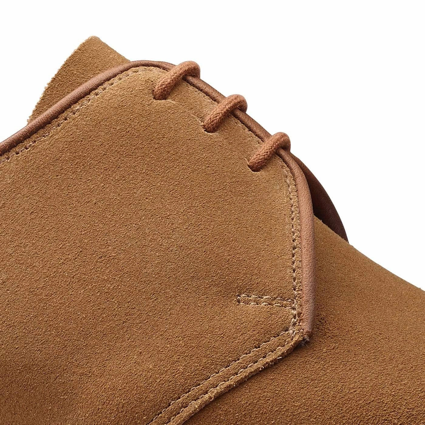 Derby Shoes Vibram Helston 2 Camel Suede