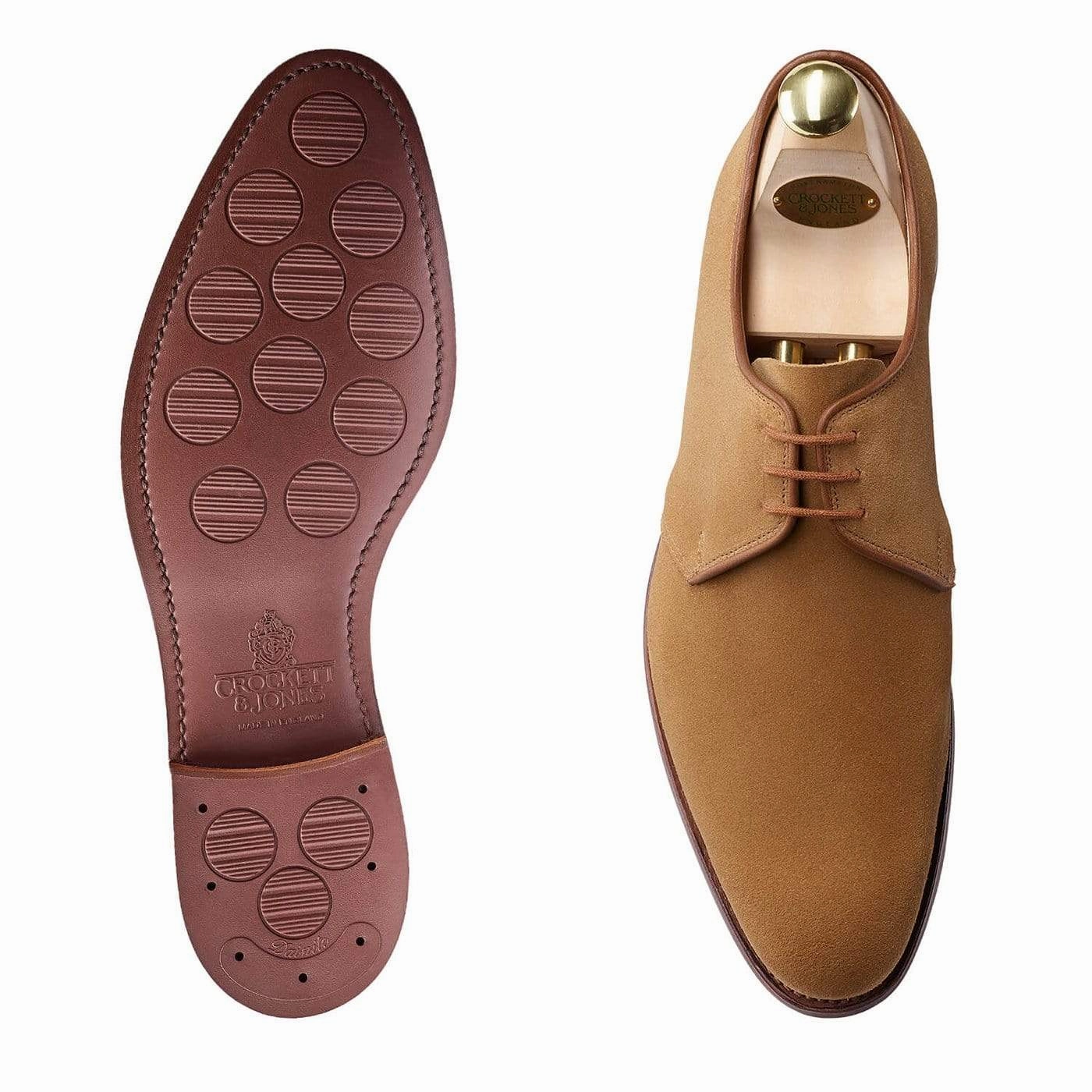 Helston 2 Camel Suede Slip On Shoes