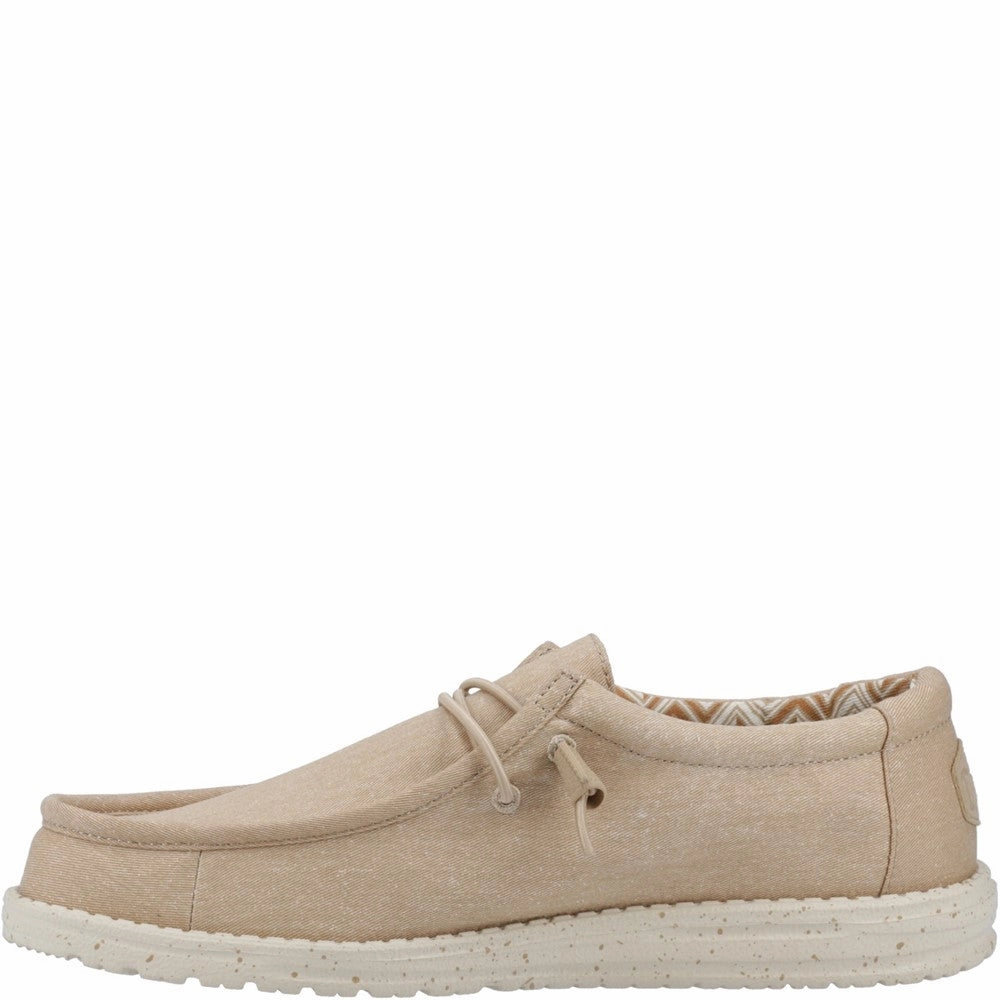 HEYDUDE Wally Canvas Shoe Casual Derby Shoes