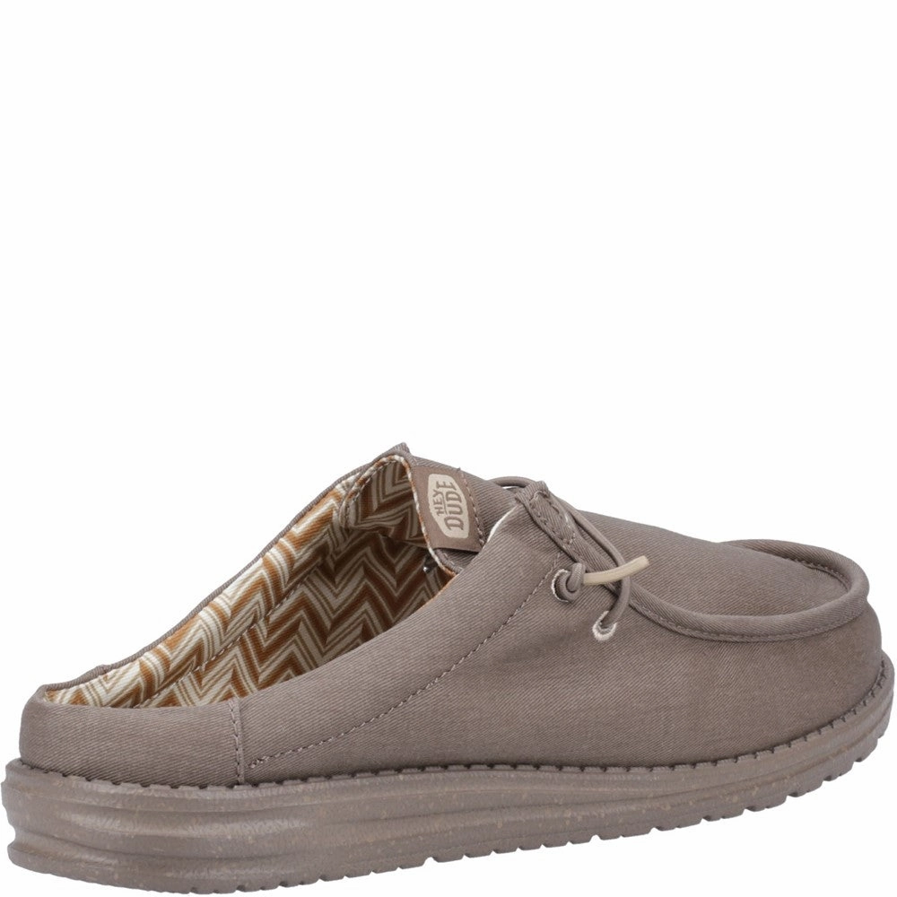 Best Casual Shoes For Teachers HEYDUDE Wally Slip Canvas Mule