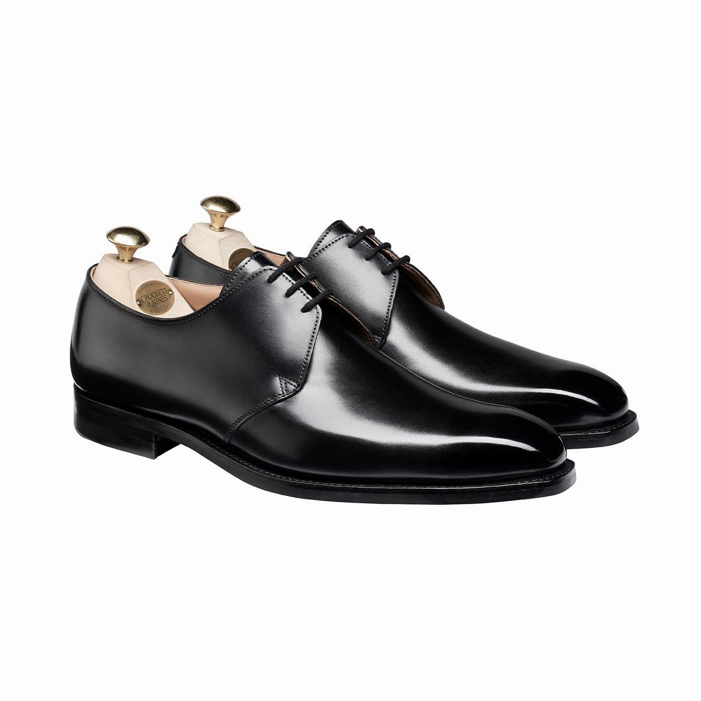 Highbury Black Calf Mcguffey Lace Up Shoes