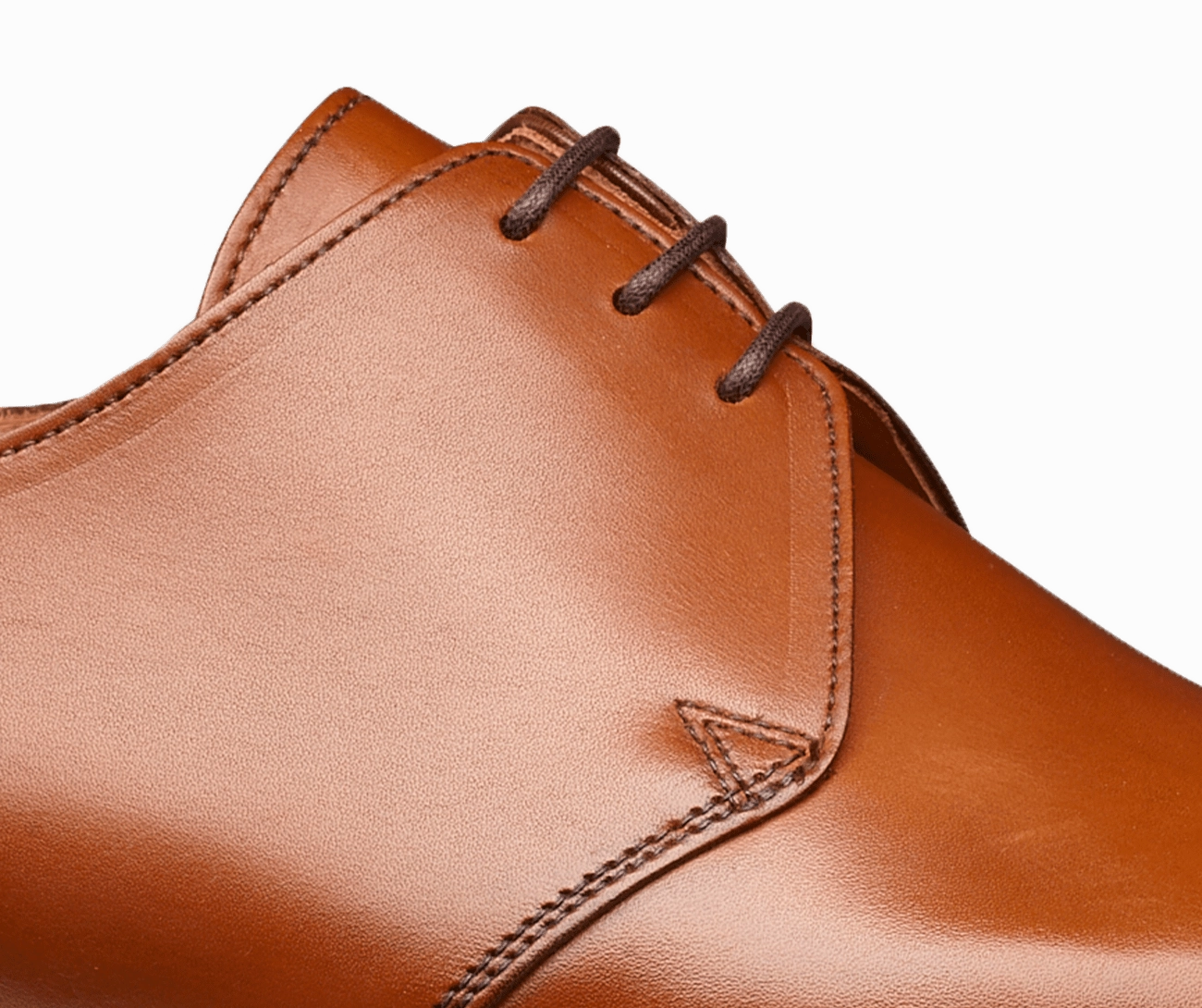 Vegan 1461 Gloss Lace Up Shoes Highbury Chestnut Burnished Calf