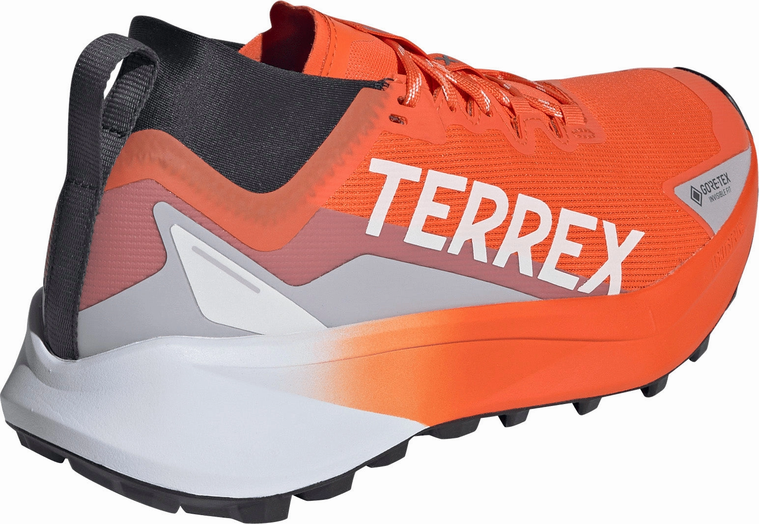 adidas Terrex Agravic GORE-TEX Mens Trail Running Shoes - Orange 410v8 Trail Running Shoes