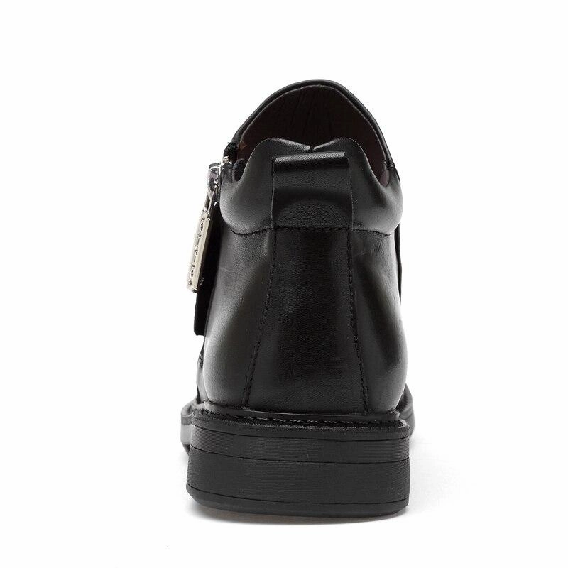 Hiking Shoes Reviews West Louis Genuine Leather Autumn  Motorcycle Zipper Boots