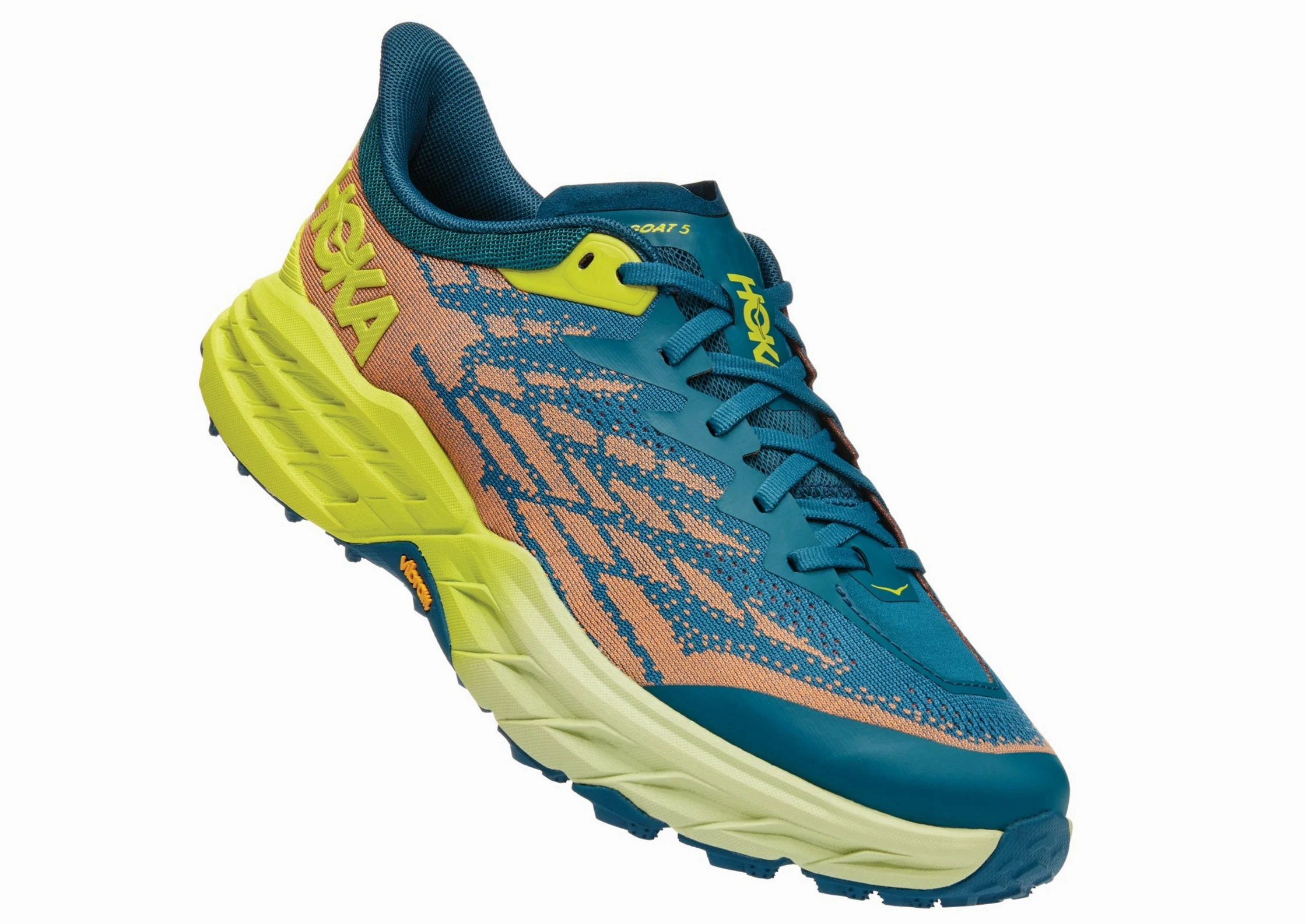 HOKA ONE ONE Men's Speedgoat (WIDE) 5 Neutral Cushioned Trail Running Shoes