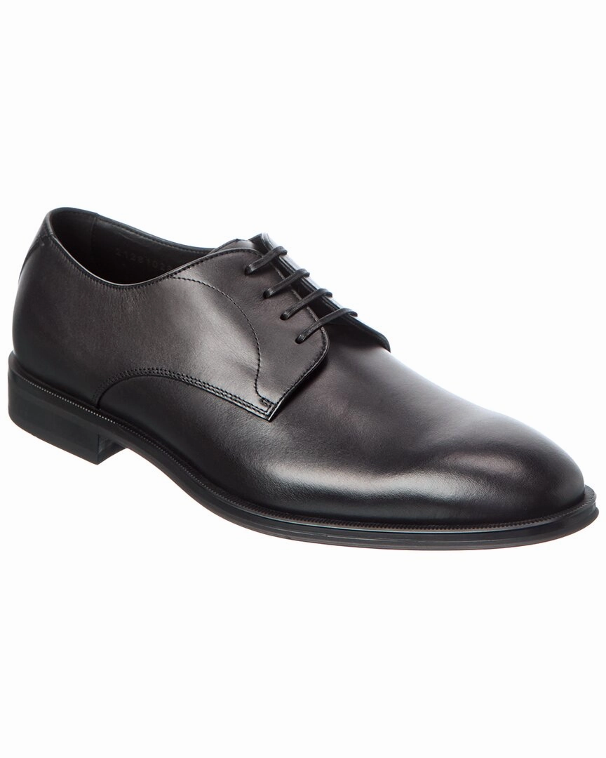 Low Top Derby Shoes Hugo Boss Derrek Leather Derby