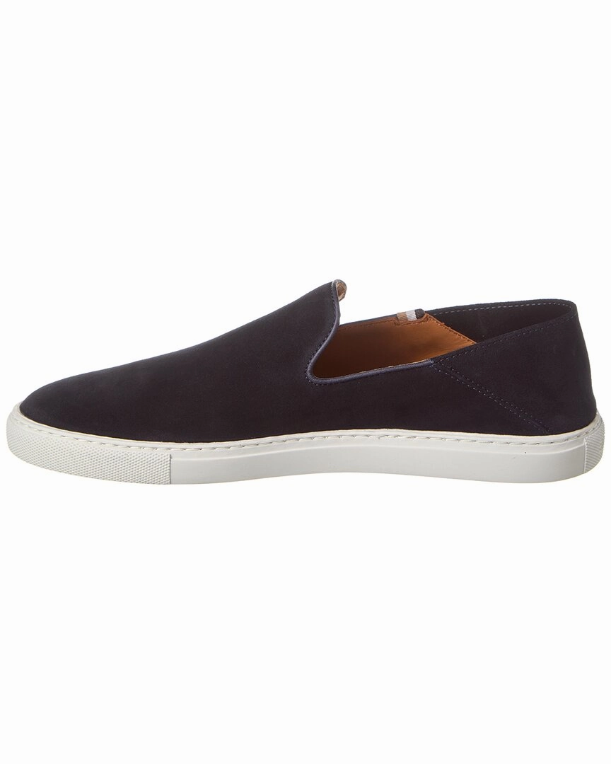 Zappos Slip Ons Hugo Boss Rey Suede Slip-On Sneaker