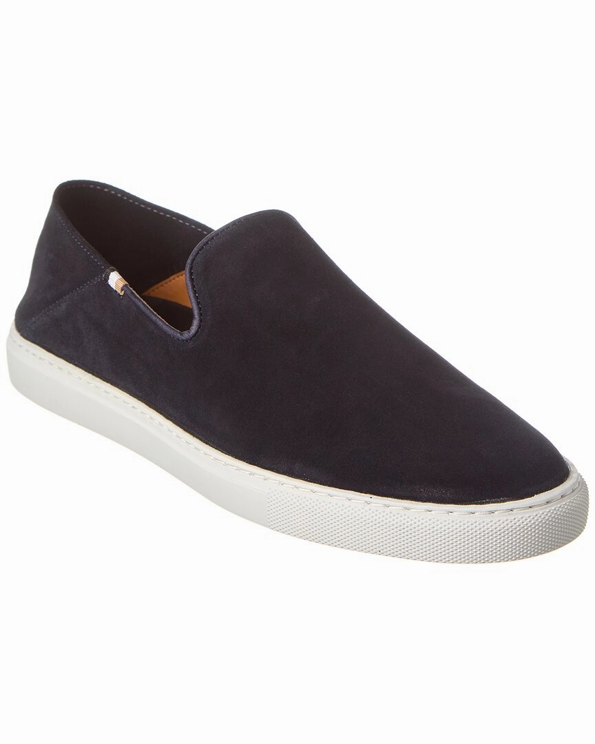 Hugo Boss Rey Suede Slip-On Sneaker Leopard Slip On Sneakers