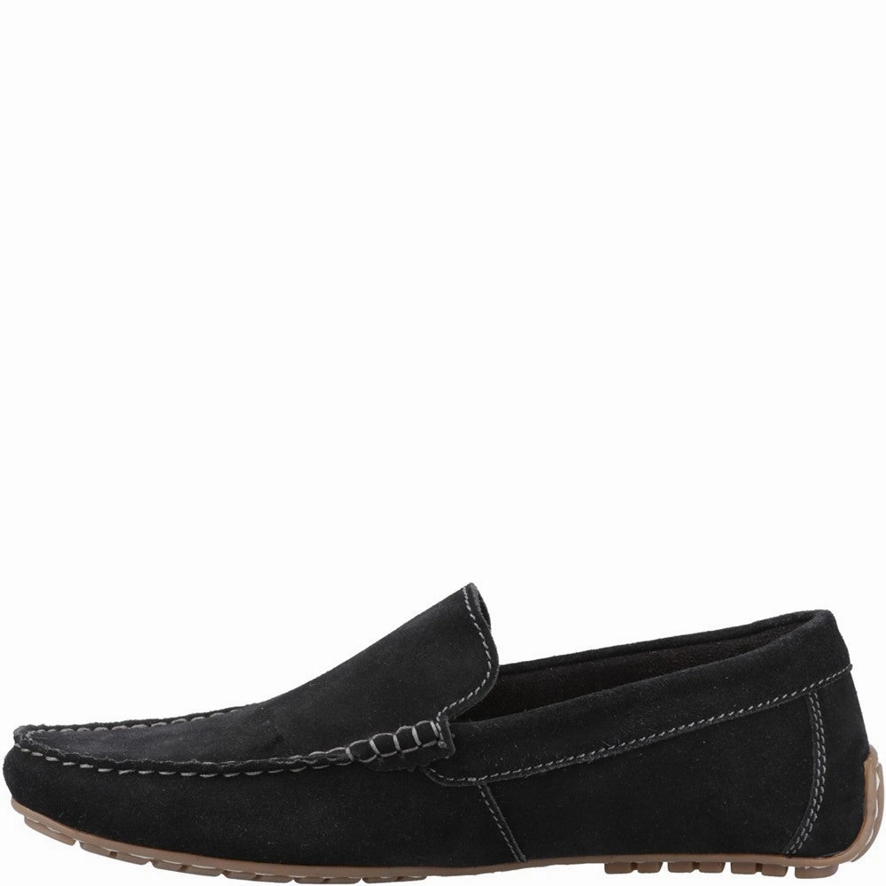 Hush Puppies Ralph Suede Shoe Loafers Heeled