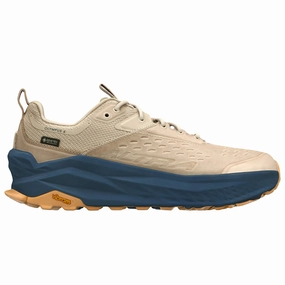 Best Max Cushion Running Men's Altra Olympus 6 Hike Low GTX, Sand, 10.5 D Medium