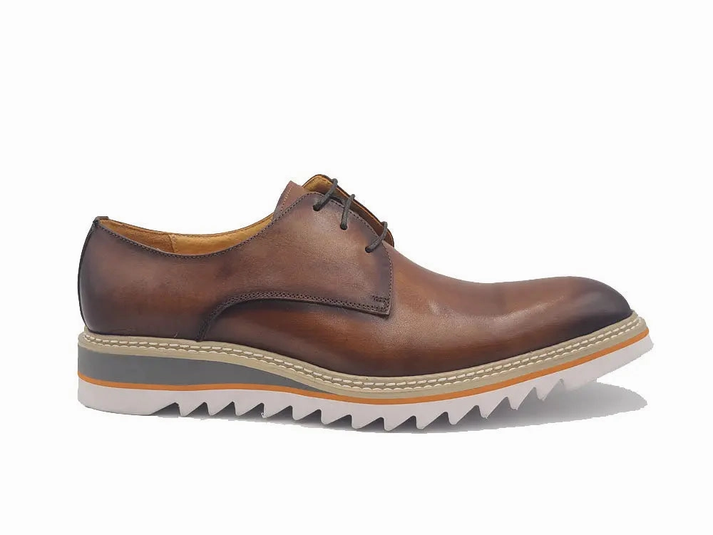 Oxfords With Suit Plain Toe Blucher Style Oxford