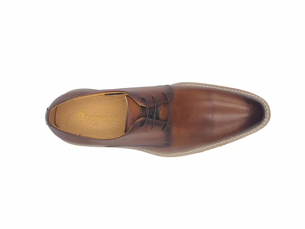 Plain Toe Blucher Style Oxford Camea Oxfords