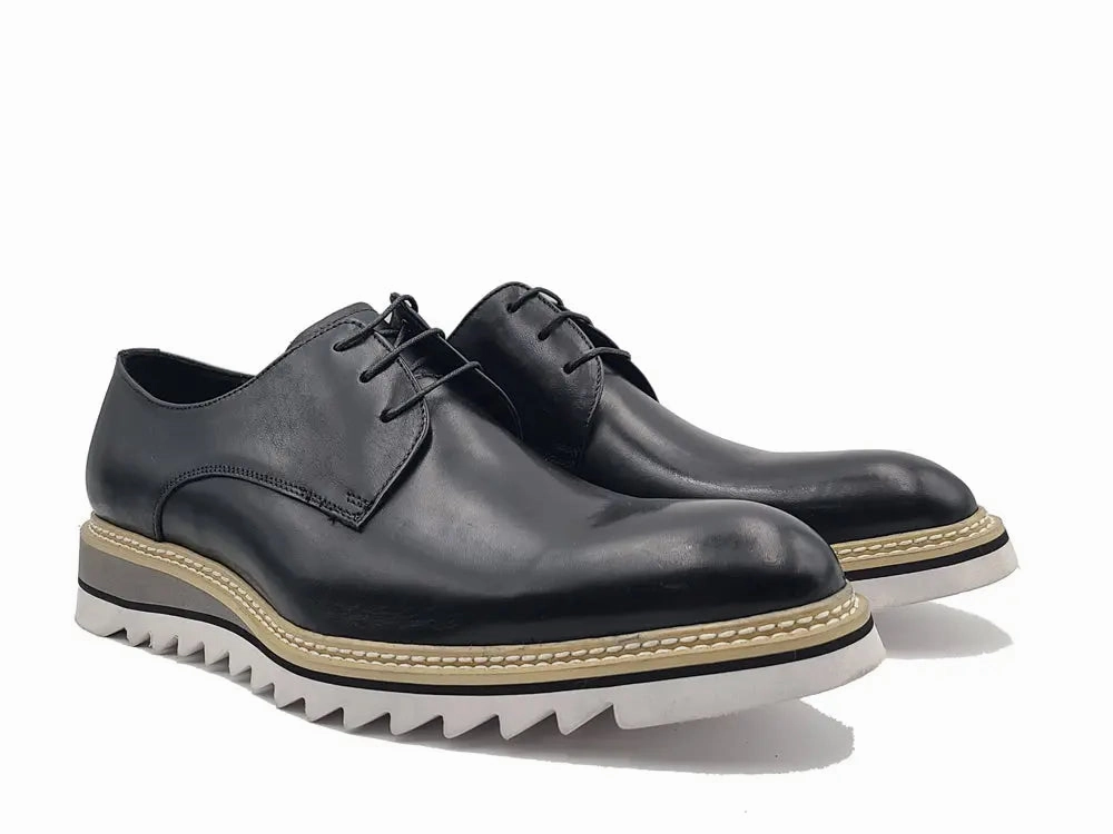 Oxfords Motto Plain Toe Blucher Style Oxford