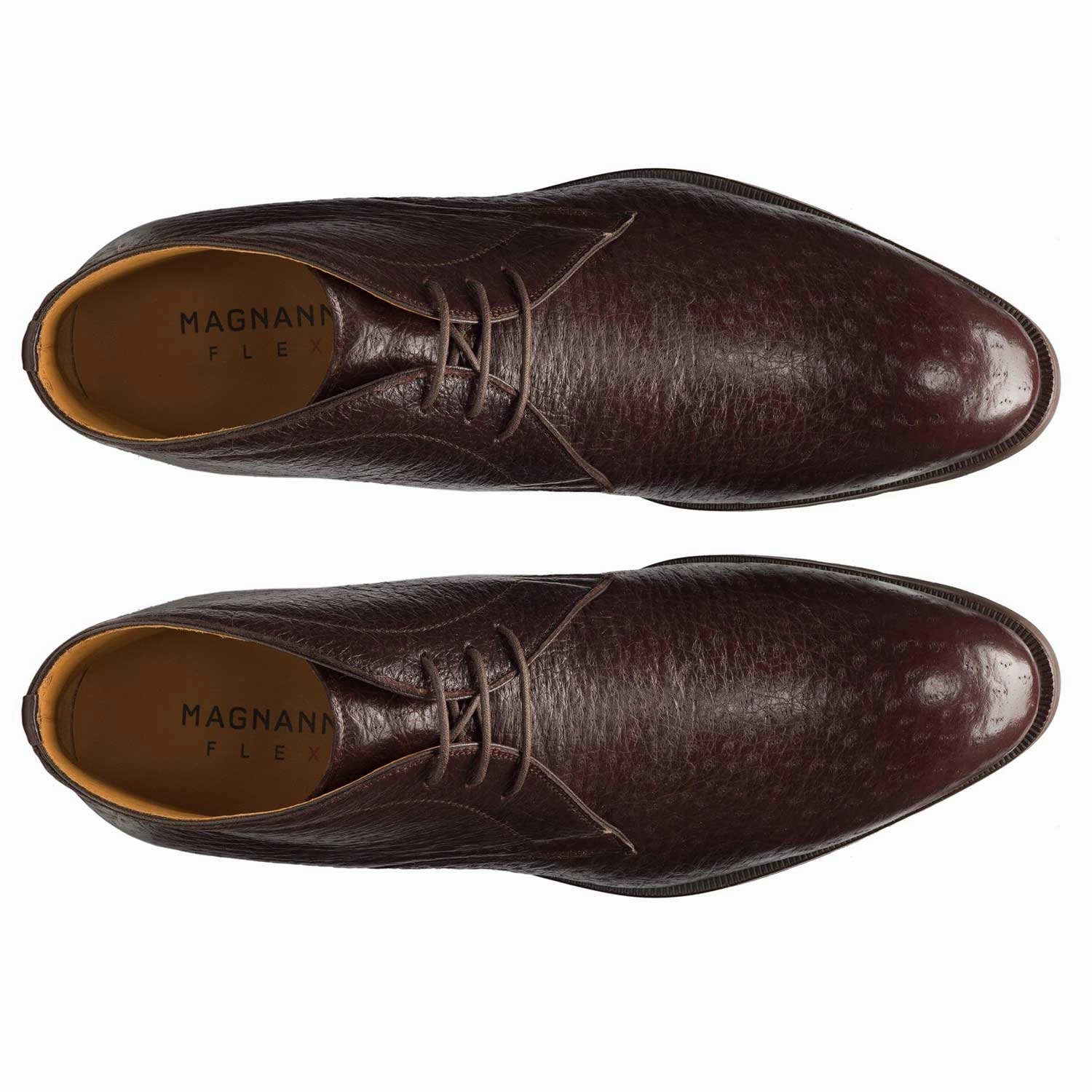 Tacna Peccary Chukka Boot Derby Shoes On Feet