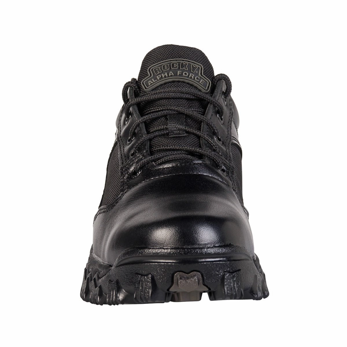 Alden Oxfords Rocky Mens Black Leather Water-Resistant AlphaForce Oxford Shoes