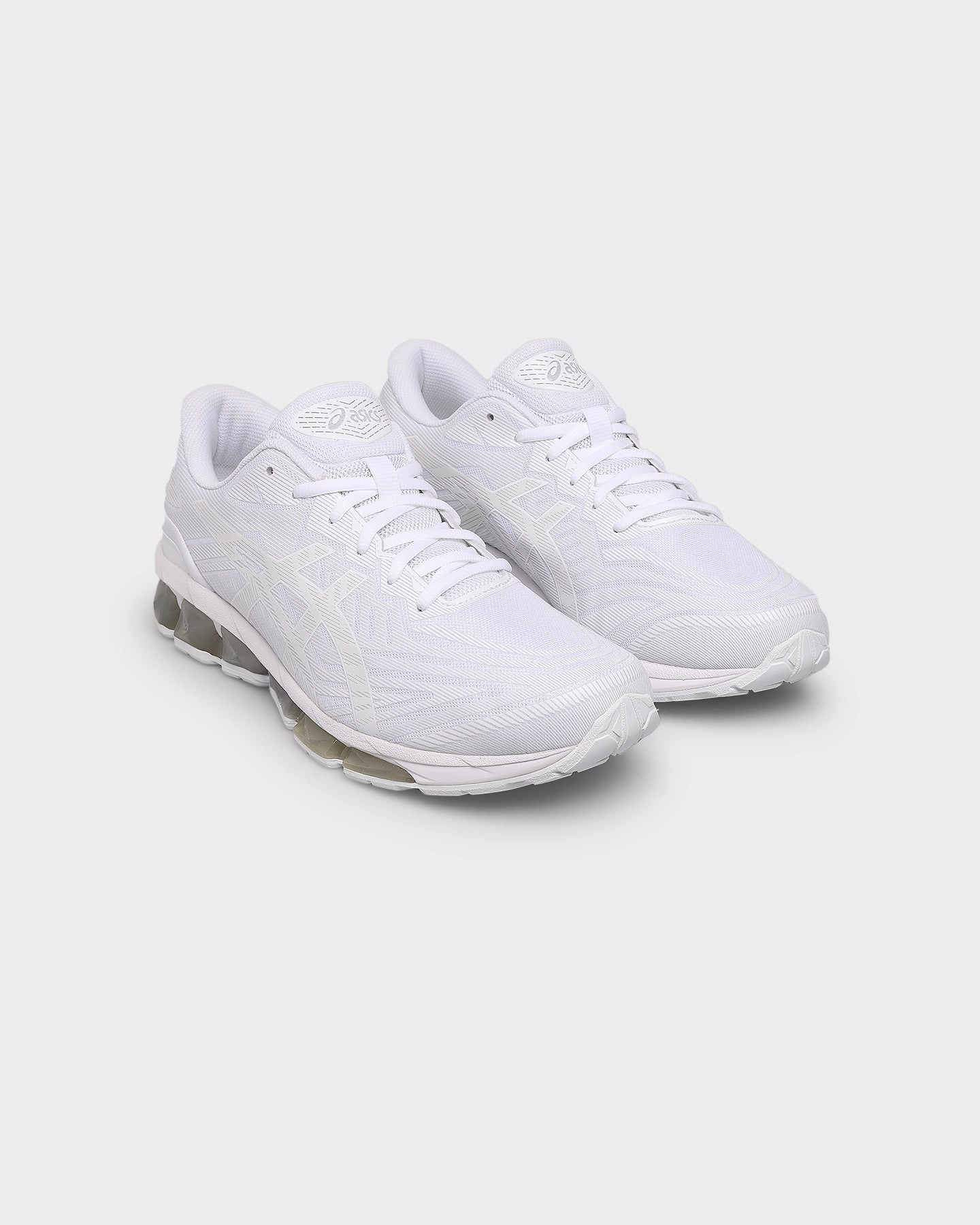 ASICS GEL-QUANTUM 360 VII White/White Asics Non Marking Badminton Shoes