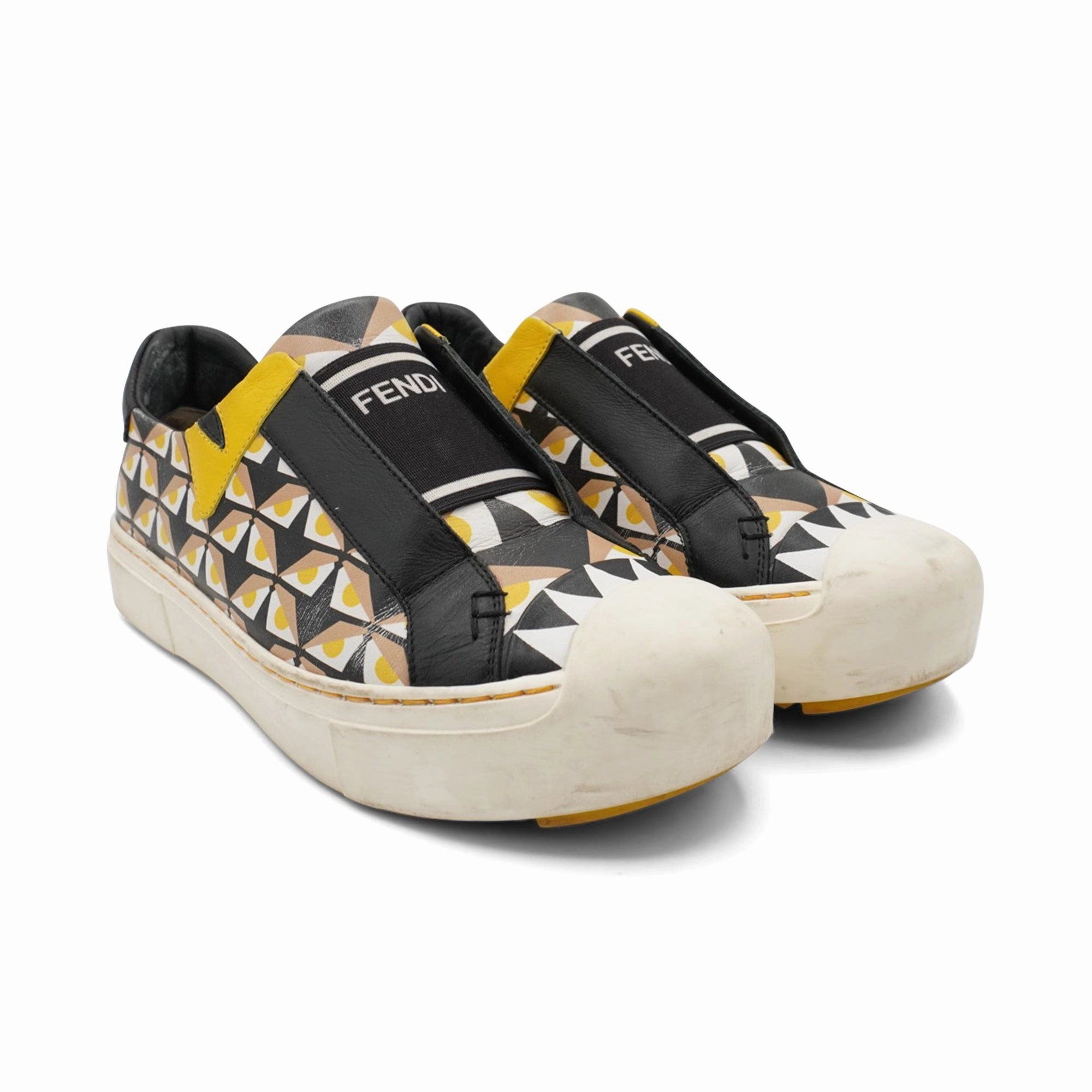 Fendi 'Bug Eye' Sneakers - Women's 36.5 Slip On Smeakers