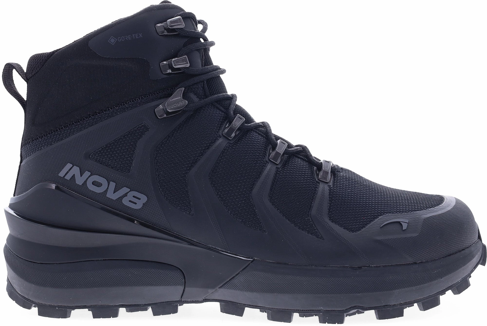 Inov8 Roclite Pro Mid GORE-TEX WIDE FIT Womens Walking Boots - Black Mountain Trainer Lite Hiking Shoes