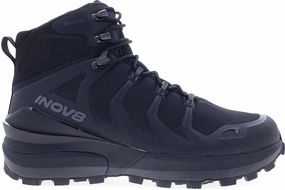 Second Hand Hiking Shoes Inov8 Roclite Pro Mid GORE-TEX WIDE FIT Womens Walking Boots - Black
