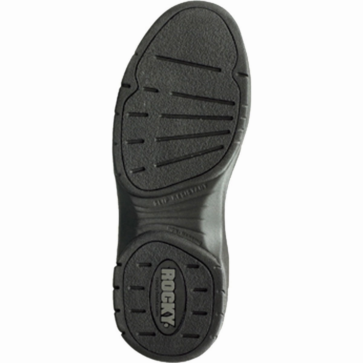 Transparent Oxfords Rocky Mens Black Leather 911 Casual SlipStop Plain Toe Oxford Shoes 9.5 M