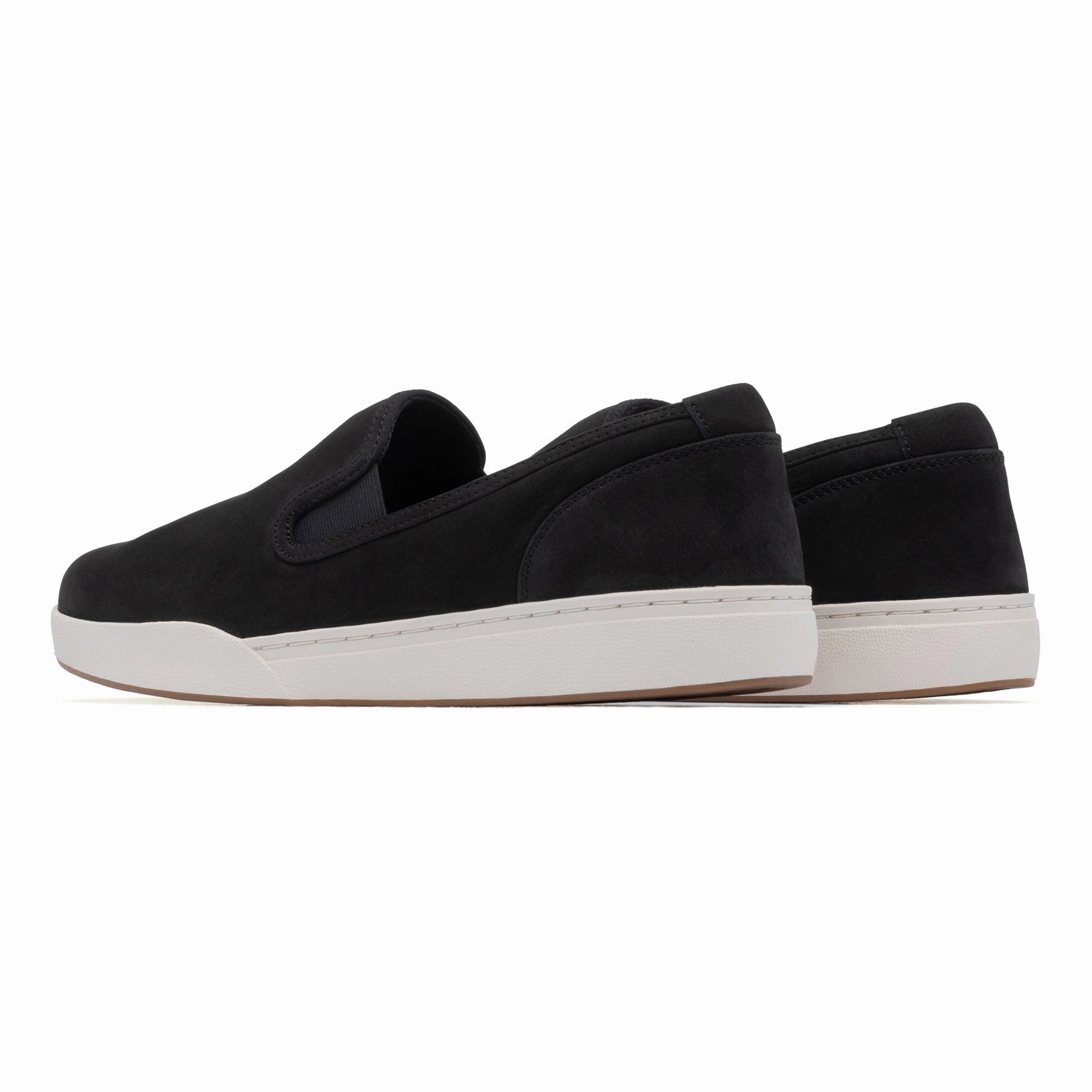 Encore Slip On White Canvas Sneakers Slip On