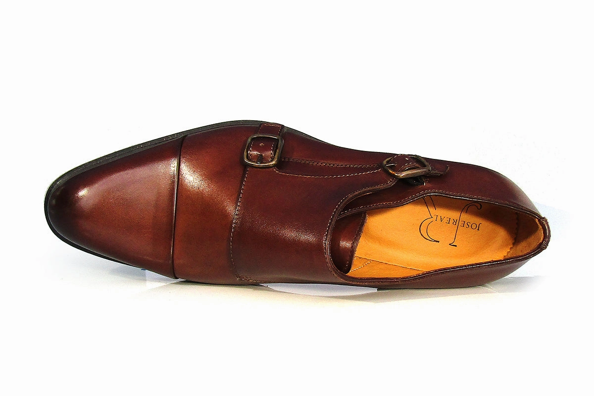 Brogue Boots Sale Uk TEATRIZ DOUBLE MONK DARK BROWN (W)