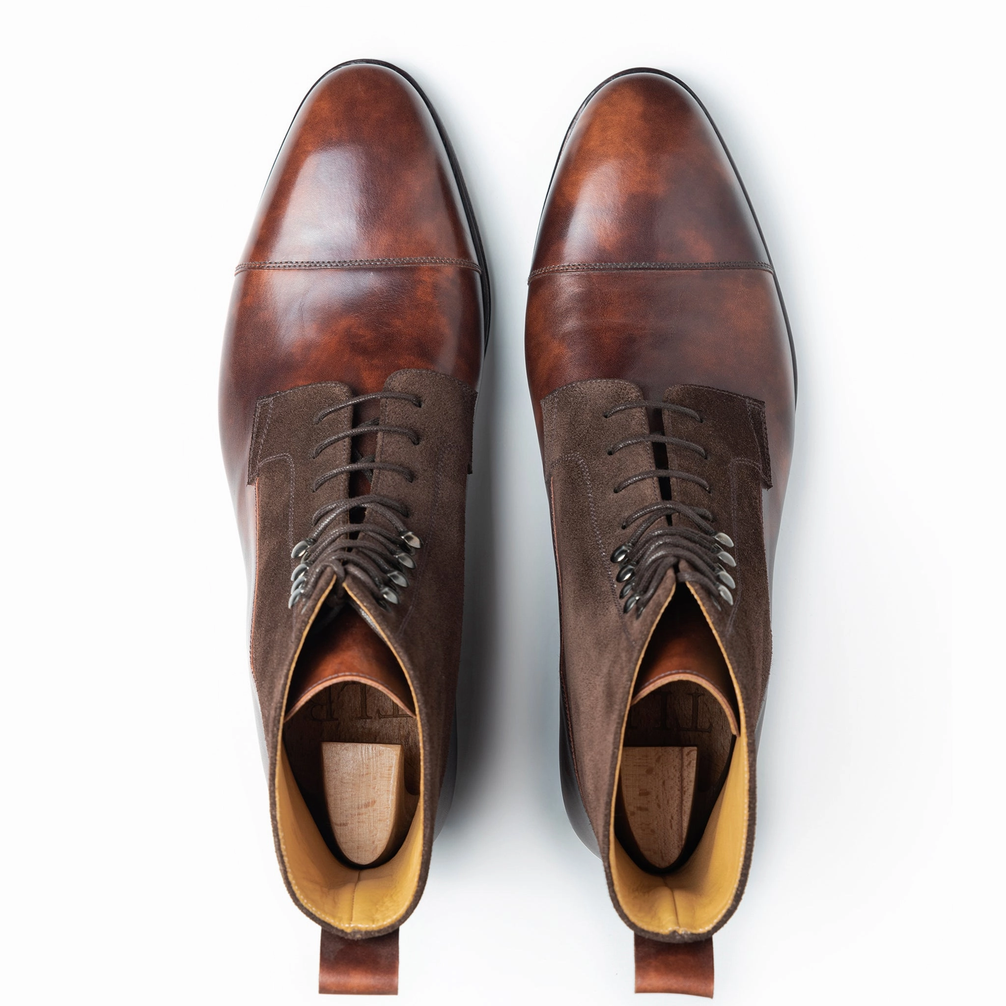 Yellow Lace Up Shoes 140 ARTISTA