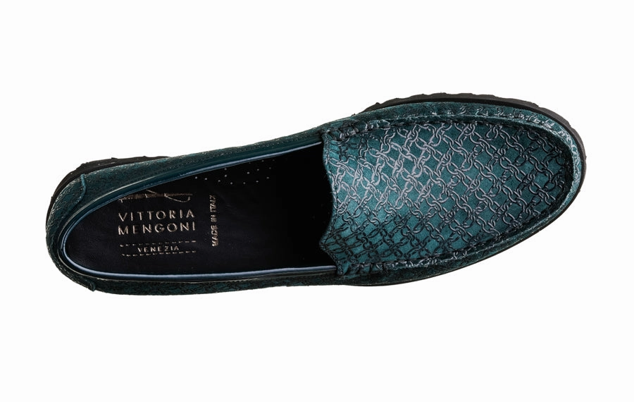 Penny Loafers Men With Penny Vm Artsy Teal