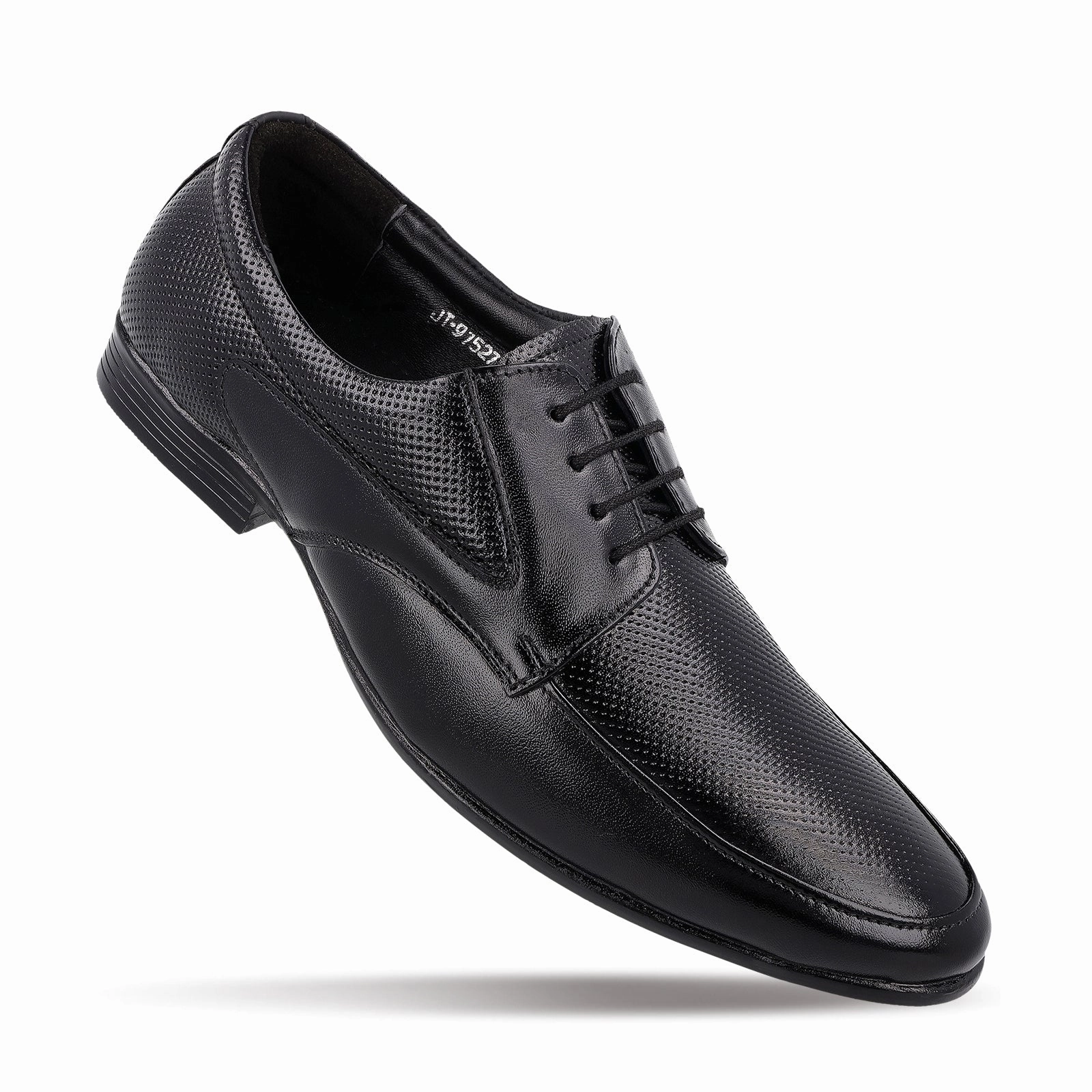 White Dress Shoes JOHN TAYLOR Men's Derby Leather Formal Shoes - JT97527 Black