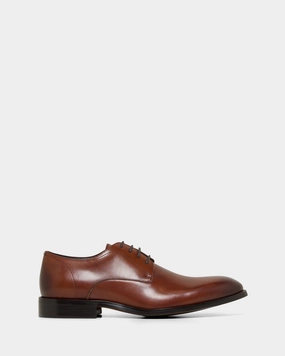 Joust Dark Tan Derby Shoes Sale